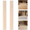 2 doghe di ricambio per letto singolo - Doghe in legno resistenti dal design