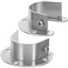 2 Pcs Staffe Per Tubi in Acciaio Inossidabile Porta Appendiabiti