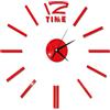 Specchio Orologio Da Parete Per Ufficio Decalcomanie Muro Arredamento