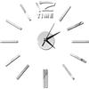 Specchio Orologio Da Parete Per Ufficio Decalcomanie Muro Arredamento