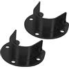 2 Pcs Staffe Per Tubi in Acciaio Inossidabile Porta Appendiabiti
