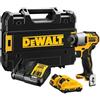 DEWALT DCF801L2 Avvitatore a percussione compatto brushless con 2 batterie,...