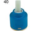 Lever Misura 40mm: Diametro 3,9cmx6,9cm Rubinetto Leva Bobina Miscelatore 40/35mm per
