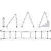 Werku scala telescopica 320 cm alluminio leggera antiscivolo