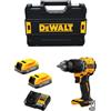 DeWalt Trapano a Percussione DeWALT DCD799E2T (2 x 1,7 Ah Powerstack + DCB1104 + TSTAK