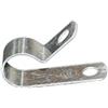 RS PRO Supporto per cavi da avvitare, diametro cavo 11,1 mm, in alluminio argentato, 9,5 mm, confezione da 100 pezzi