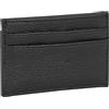 COMIX U - Portacarte Piatto, 2 Slot Portacarte, 1 Slot Sul Retro Con Finestra In PVC Trasparente, Cm 10x7h - Nero