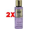 AQUARIUS 2 X AQUARIUS Body Mist Glow Touch con Shimmer 250 Millilitri