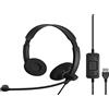 EPOS I SENNHEISER IMPACT SC 60 USB ML - Headset - on-ear - wired - USB - black w