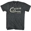 Muhammad Ali - Logo Di Cassius Clay - Manica Corta - Heather - Adulto - T-Shirt
