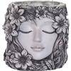 Vaso a Forma di Testa Design Artistico Fioriera Viso di Donna per Scrivania