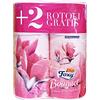 Foxy 6 Rotoloni Igienica Colore Rosa