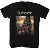 Bionic Commando Il Mondo In Fiamme T-Shirt Manica Corta Uomo Nero Cotone