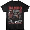 Rambo Win This Time T-Shirt Manica Corta Unisex Adulto Nero