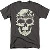 The Goonies T-Shirt Da Uomo Adulto Skull Map Manica Corta Charcoal