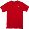 Star Trek - Ds9 Comando Emblema - Adulto Unisex T-Shirt - Rosso