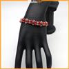 Bracciale Tibetano Rosso Uomo Donna Braccialetto Regolabile Etnico con Perline
