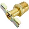 BrassFittings 9KC Raccordo In Ottone 0.25" Per Scarico Con Orologio