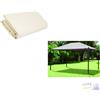 Papillon Telo Ricambio Per Gazebo Estoril Mt 4X3