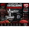 Palumbo Motoriduttore Tritacarne PAVI SM22 400W 1HP Professionale Acciaio Inox Alluminio
