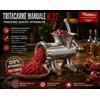 Reber Tritacarne Manuale Reber N.22 in Ghisa con Piedini Coltello e Trafila Acciaio