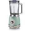 Ariete Frullatore con Tazza in Vetro Vintage Verde lama Inox 1000W