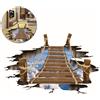 E Cloud Woodbridge Floor Sticker Adesivo Antiscivolo Home Decor PVC