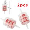 per mini Filtro Carburante Diesel Inline 6mm 8mm Tubo Ricambio Auto per moto 2x