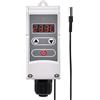 EMOS - termostato digitale con sensore remoto e sensibilità di commutazione regolabile - manuale - riscaldamento/raffreddamento - intervallo temperatura 5-90 °C - montaggio superficiale