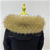 Donna Collo IN Finta Pelliccia per Parka Piumino Soffice Falso Collare Accessori