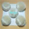 5 X Simil Fox Pelliccia Pom Sfera Pelo Soffice Pendente per Portachiavi Hat Bag