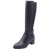 Nero Giardini NeroGiardini I617900D Guanto Col. Nero Stivali per Donna in pelle nera con lampo