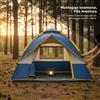 Tenda Campeggio Automatica Rapida 2-4 Posti - Impermeabile - per Famiglia