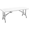 LIF Tavolo Pic Nic Pieghevole Party Cm 152 X 74,5 X H. 72 - Colore Bianco