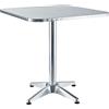 LIF Tavolo In Alluminio Quadro Cm 60 X 60 X H 70 Arredo Esterno Giardino