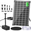 Does not apply Fontana Solare Da 12 W, per Esterni, Con Batteria Da 5000 Mah, Silenziosa 300 L/