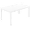 IPAEPROGARDEN IPAE PROGARDEN Tavolo In Polipropilene Palau Bianco Arredo Esterno Giardino