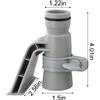 Imported Comodo supporto tubo ugello 1 25" per Intex 25022E per mantenere pulita la pisc