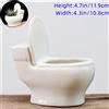 1Pc Mini Vasi Di Ceramica A Forma Di Toilette Ornamenti Per Piante Grasse