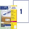 ‎Avery Zweckform Avery Zweckform L7167 Shipping Labels (Pack of 100 Sheets, Opaque, 199.6 x 289.1