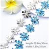 Rete Decorativa In Cristallo Con Strass Per Fiori, Cappelli, Scarpe