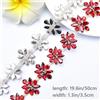 Rete Decorativa In Cristallo Con Strass Per Fiori, Cappelli, Scarpe