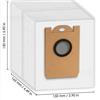 10 Sacchetti per polvere Filtro Per SwitchBot Per Robot Aspirapolvere Min