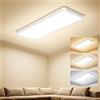 PLAFONIERA LED SOFFITTO LAMPADARIO PIANO PANNELLO 32W 58X22X2,9CM SOGGIORNO INTE