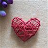 Pendente Da Porta A Forma Di Cuore Colorato In Rattan Per La Stanza Dei Bambini