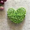 Pendente Da Porta A Forma Di Cuore Colorato In Rattan Per La Stanza Dei Bambini