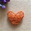 Pendente Da Porta A Forma Di Cuore Colorato In Rattan Per La Stanza Dei Bambini