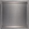 Does not apply Mensola Da Doccia a Incasso, in Acciaio Inox, 30 X 30 Cm, Mensola per Bagno a In