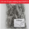 N/A Hot Staples Elettroutensili Saldatura per cucitrice a Caldo Parte Plastica per