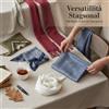 Sciarpa in Seta e Lana, Stile Retrò per Tutte le Stagioni, Accessorio moda